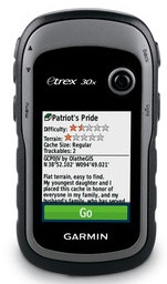 GPS Навигатор Garmin eTrex 30x
